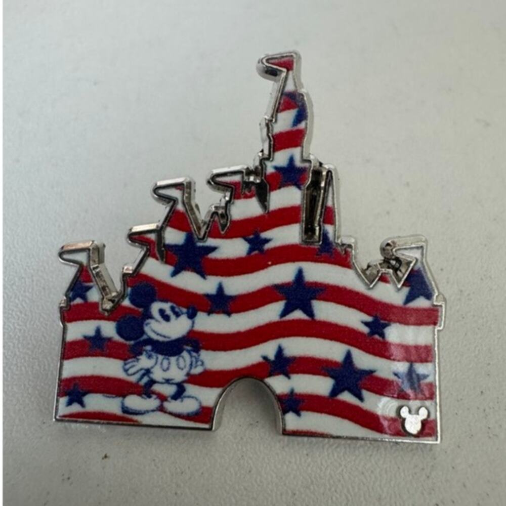Disneyland 2025 Hidden Mickey Americana Sleeping Beauty Castle Pin 170975 Mickey